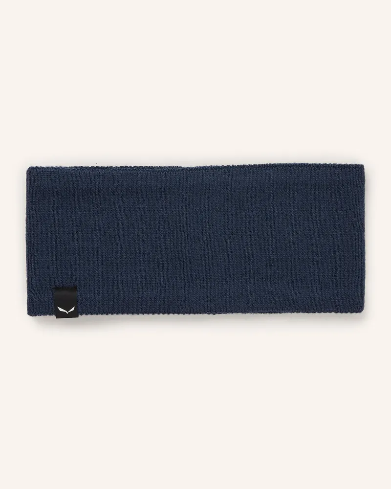 Salewa Stirnband Puez blau Dunkelblau