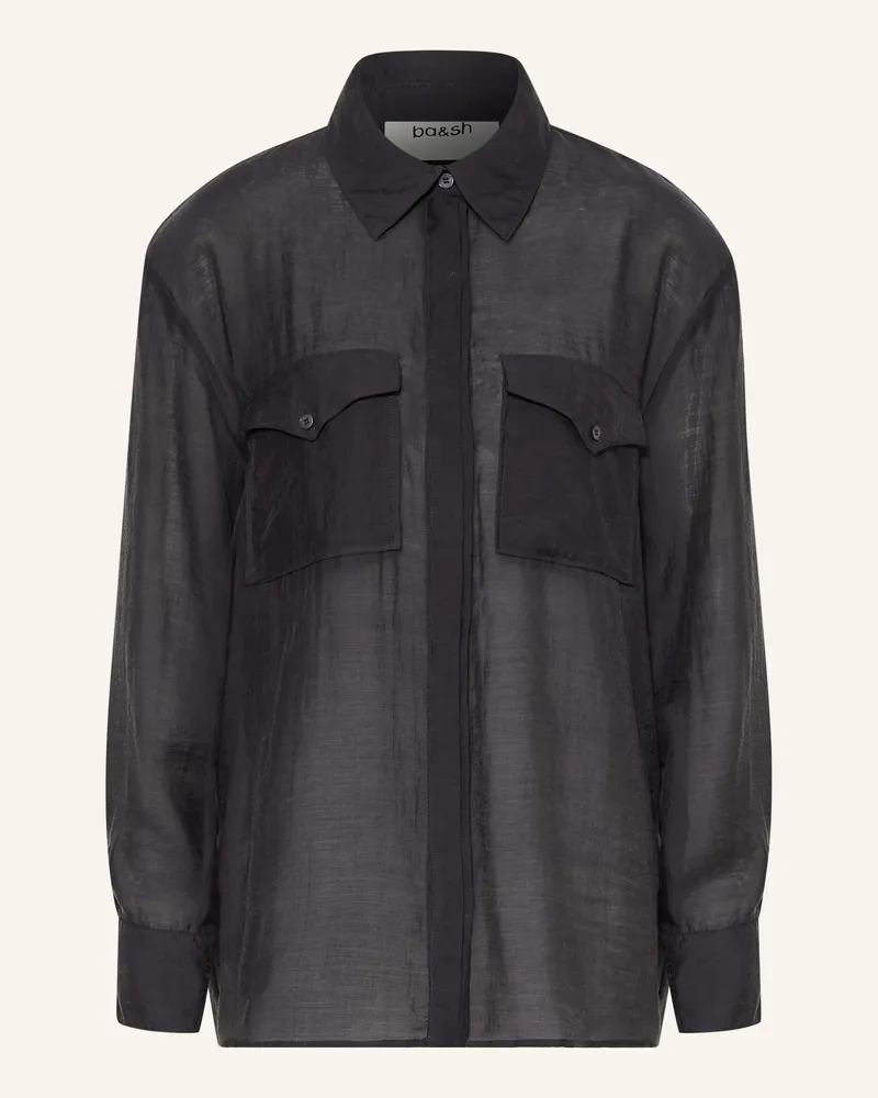 ba&sh Hemdbluse Bao blau Dunkelblau