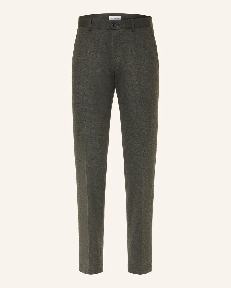 Roy Robson Anzughose Extra Slim Fit gruen B302