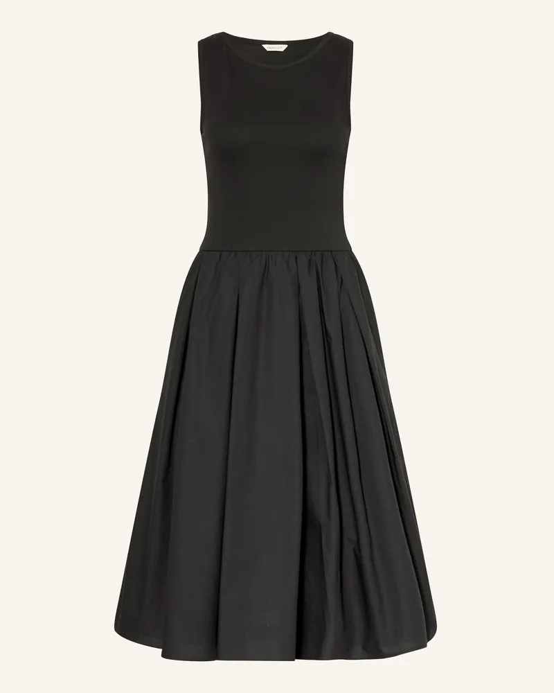 Gant Kleid Im Materialmix schwarz Schwarz