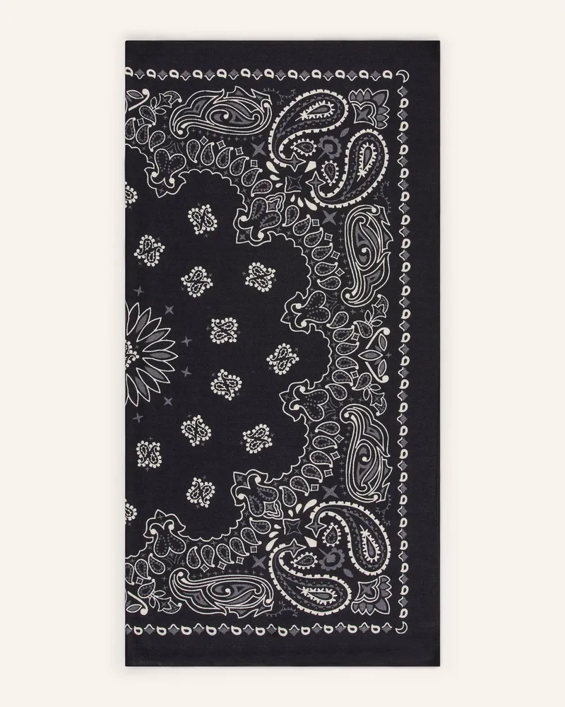 Darling Harbour Tuch Mit Seide schwarz Black
