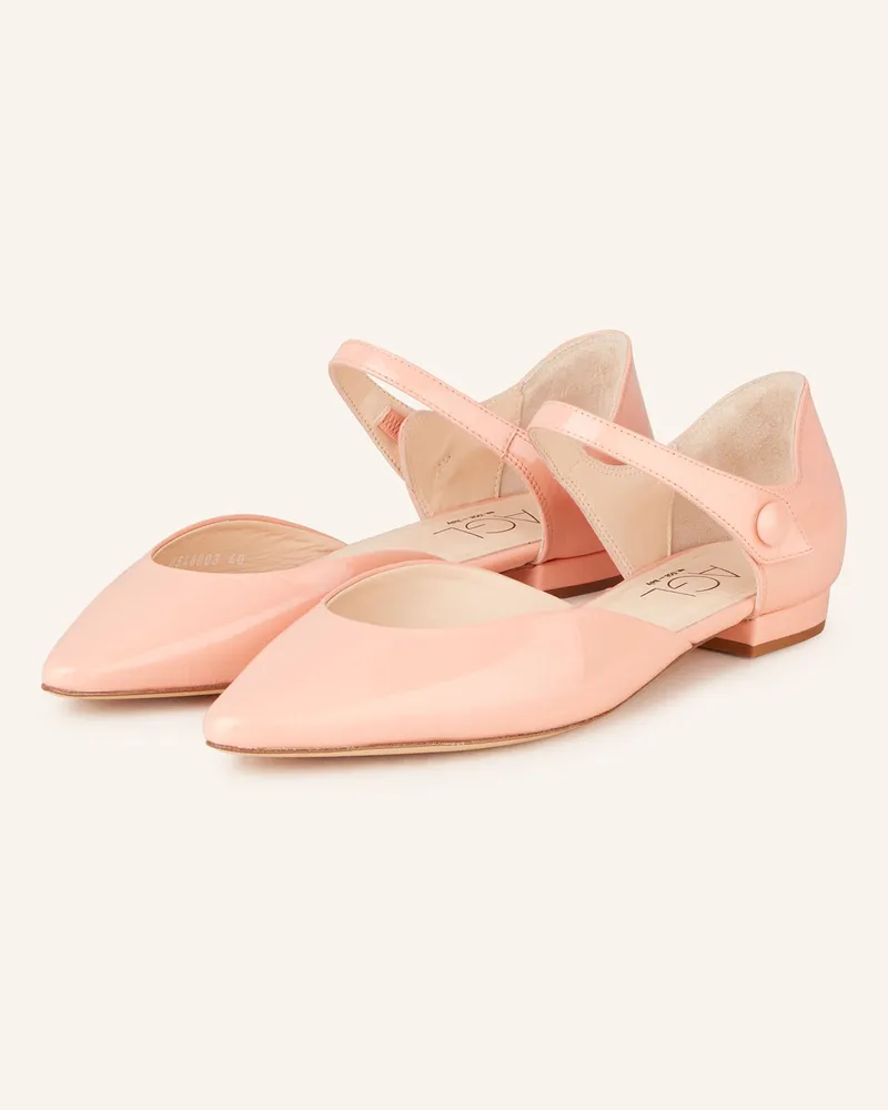 Attilio Giusti Leombruni Slingballerinas Blanca orange Lachs