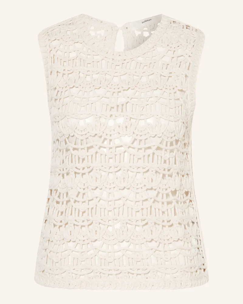 InWear Strick-Top Neteiw weiss Creme