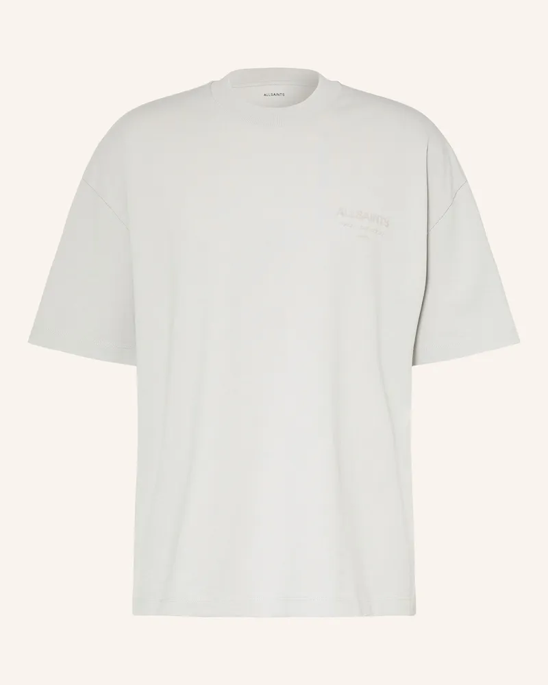 AllSaints T-Shirt Xander blau Hellgrau