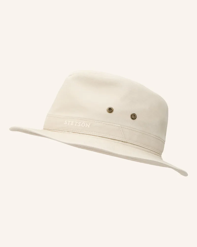 Stetson Hut weiss Hellgrau