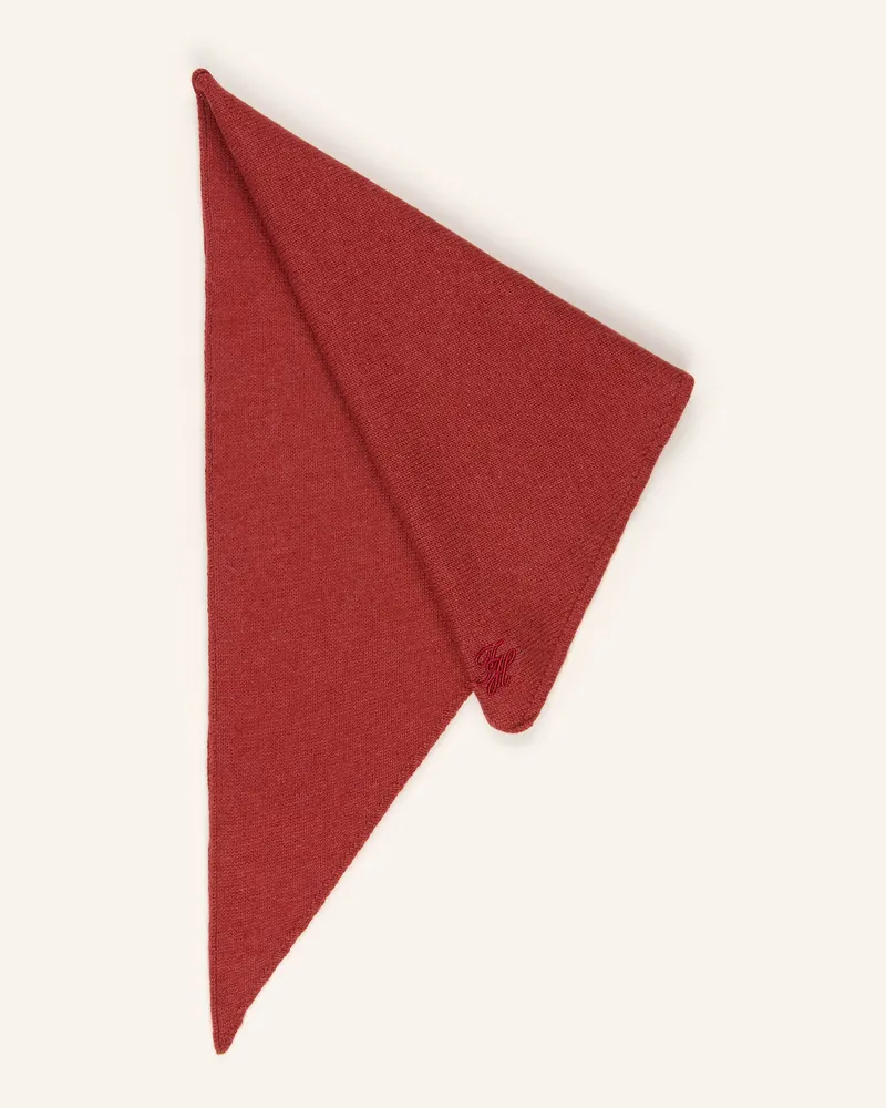 Tommy Hilfiger Dreieckstuch rot Rot