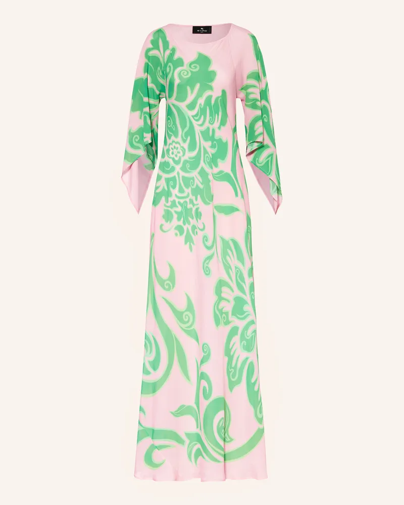 Etro Strandkleid mit 3/4-Arm Rosa