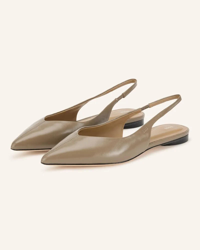 HUGO BOSS Slingballerinas Miah braun Taupe