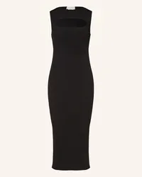 Alexander McQueen Strickkleid mit Cut-out Schwarz