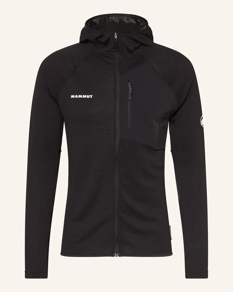 Mammut Midlayer Jacke AENERGY mit Kapuze Schwarz