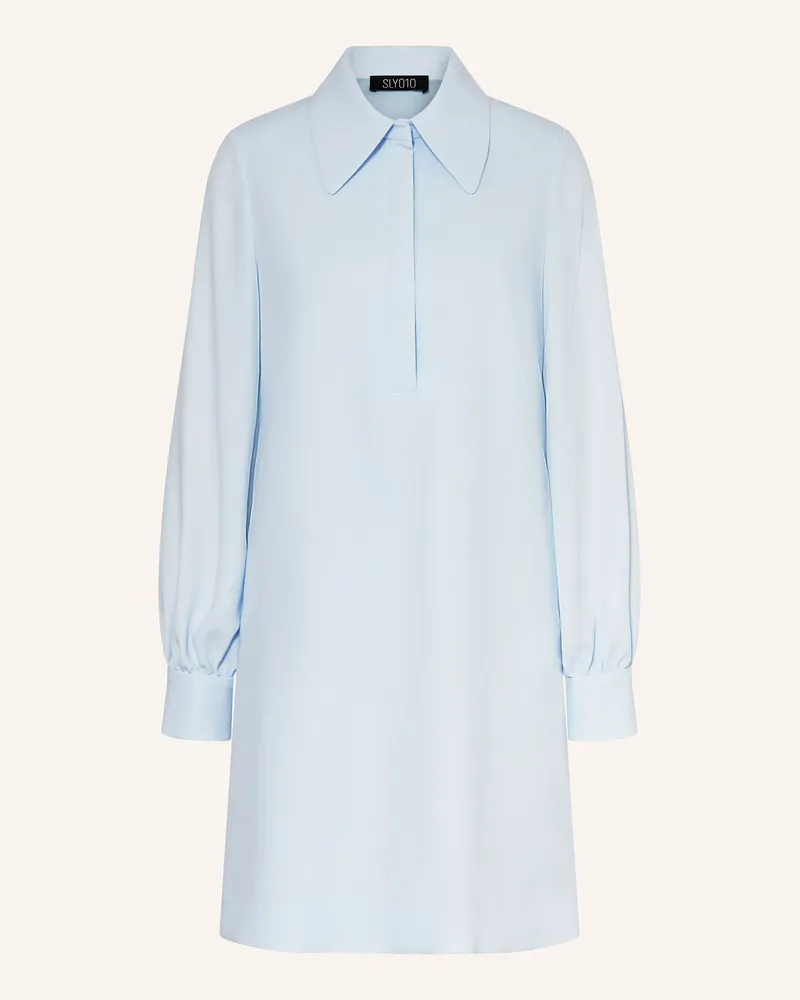 SLY 010 Hemdblusenkleid Noah blau Hellblau