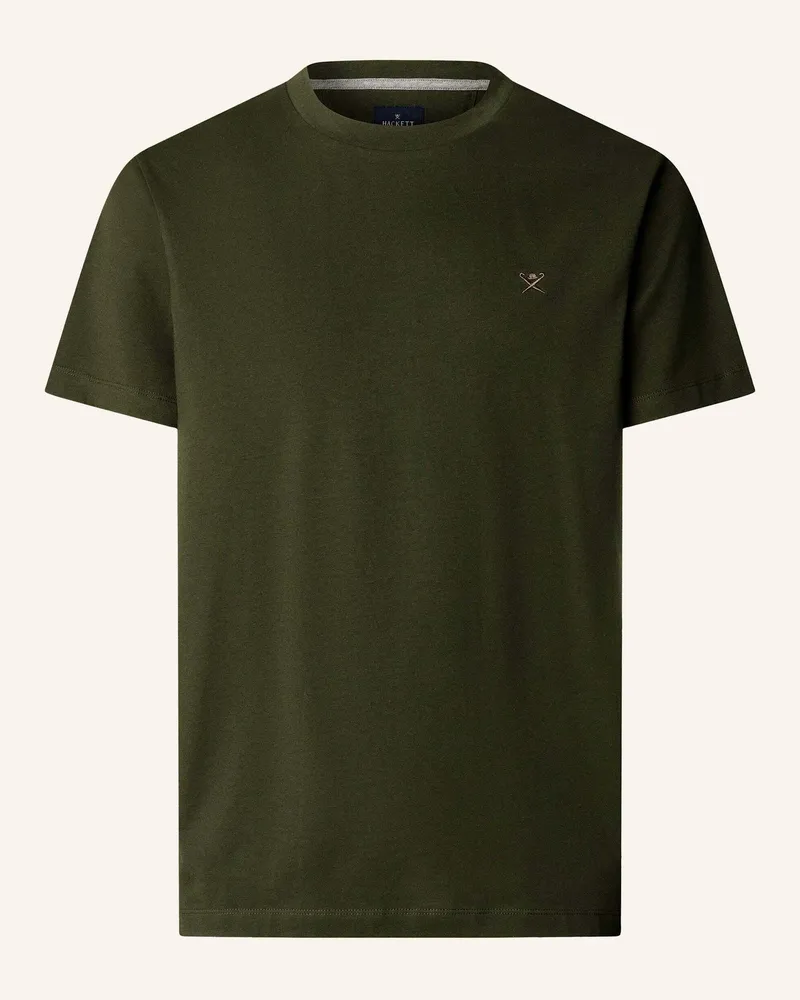 Hackett T-Shirt Ss Logo Tee gruen Grün