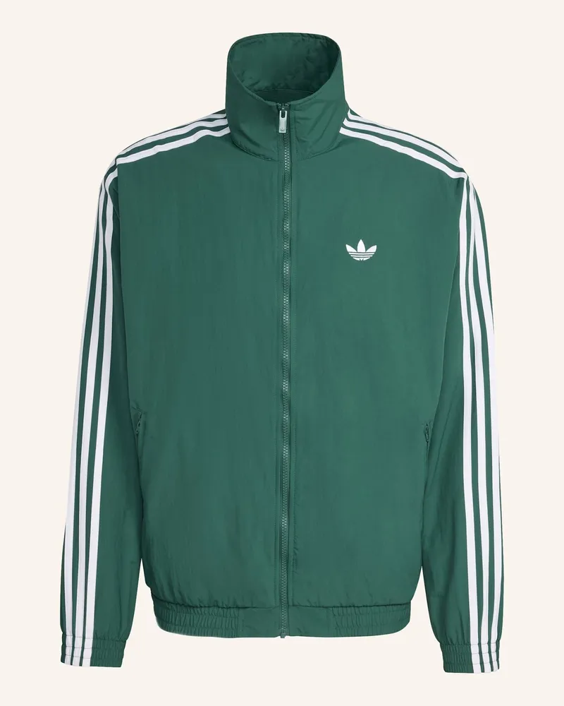 adidas Firebird Woven Track Top gruen Grün
