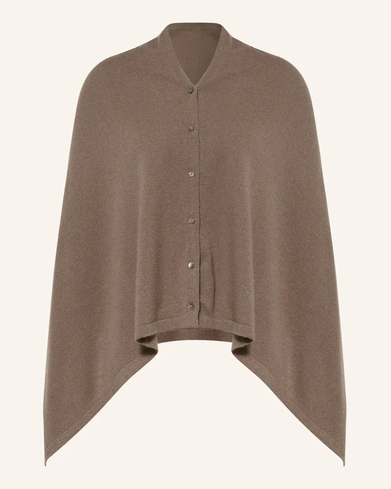 Rosemunde Poncho Mit Cashmere braun Braun