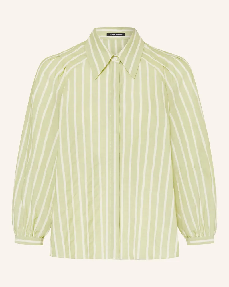 Luisa Cerano Hemdbluse gruen Hellgrün