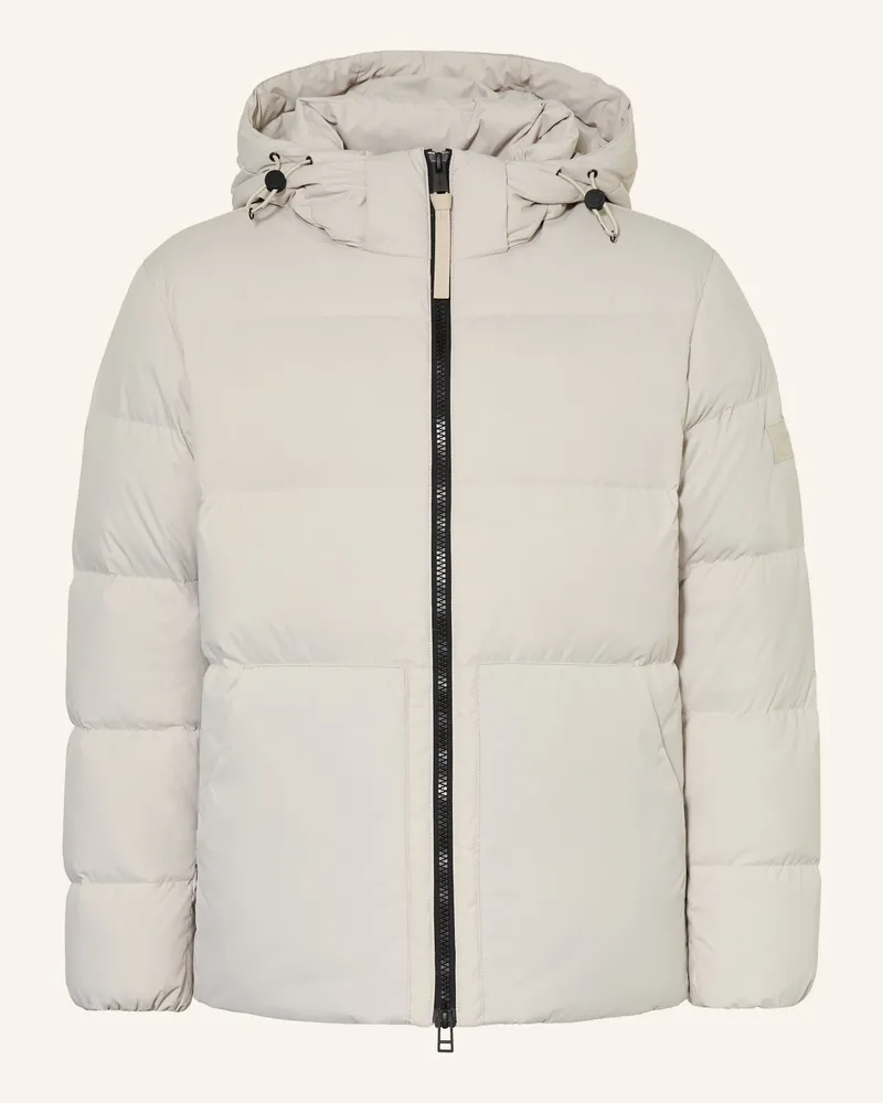 Marc O'Polo Daunenjacke Mit Abnehmbarer Kapuze beige Beige