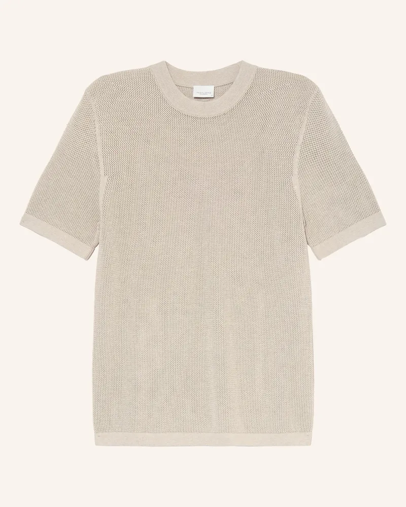 Profuomo Strickshirt beige Beige