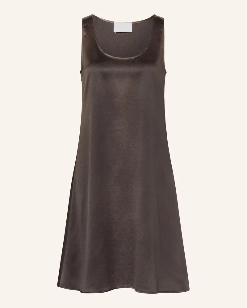 Juvia Satinkleid Nuna braun Braun