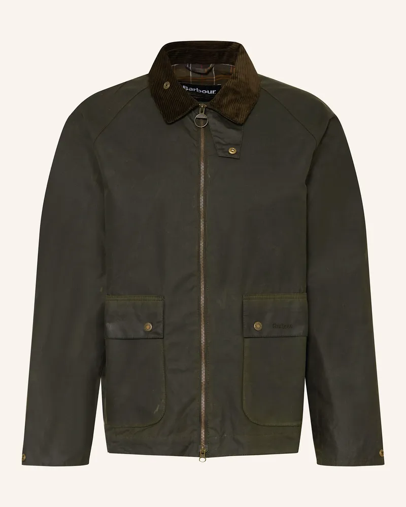 Barbour Fieldjacket Dunkelgrün