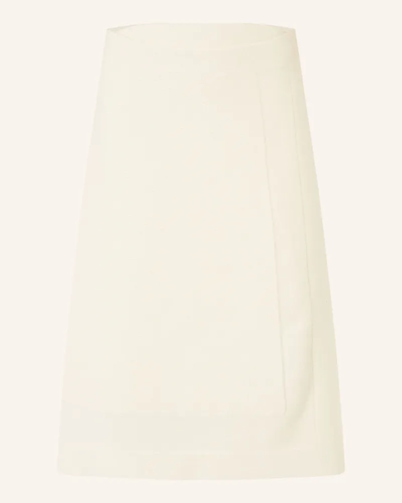 Jil Sander Strickrock grau Creme