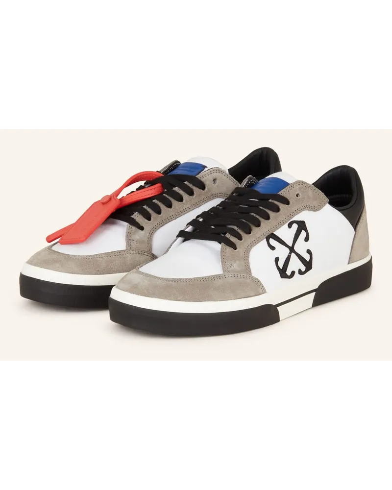 OFF-WHITE Sneaker NEW LOW VULCANIZED Weiss