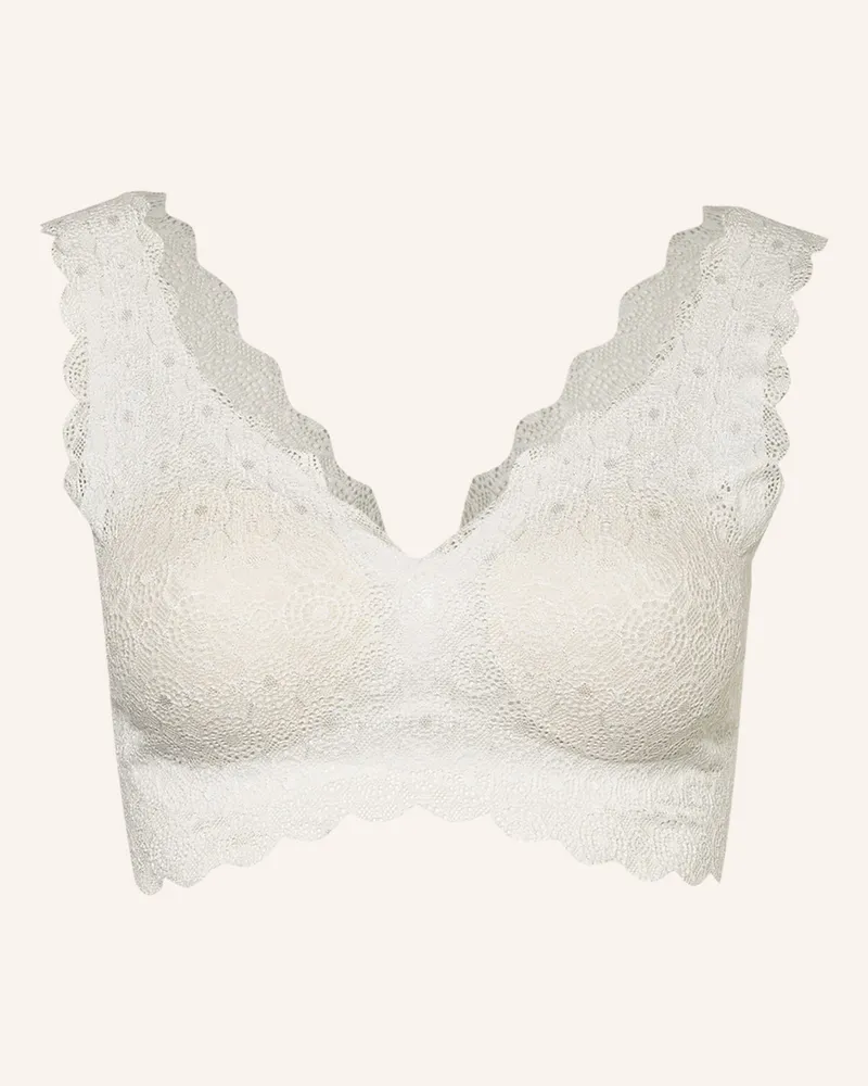 Magic Bodyfashion Bustier DREAM BRA LACE Weiss