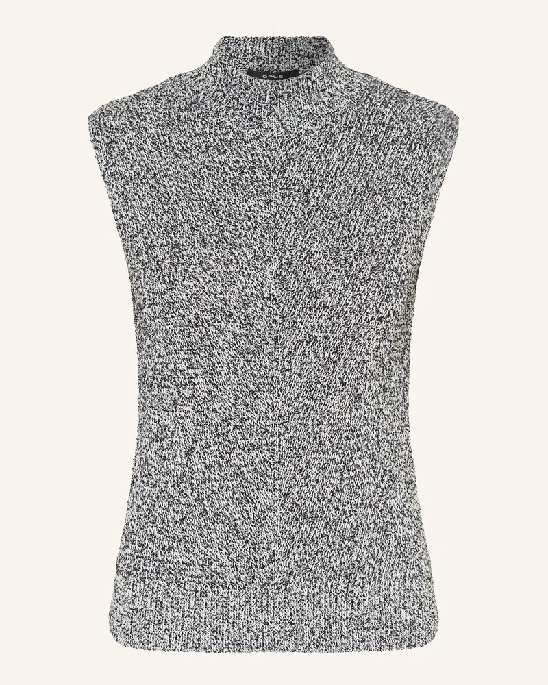 OPUS Stricktop Pohilo grau Dunkelblau