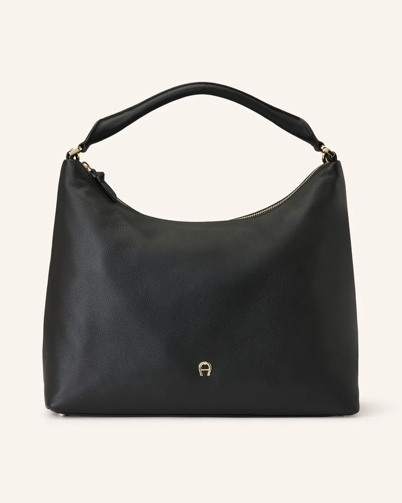 Aigner Handtasche Medium schwarz Schwarz