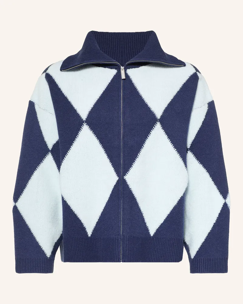 WRSTBHVR Strickjacke Yaman blau Dunkelblau