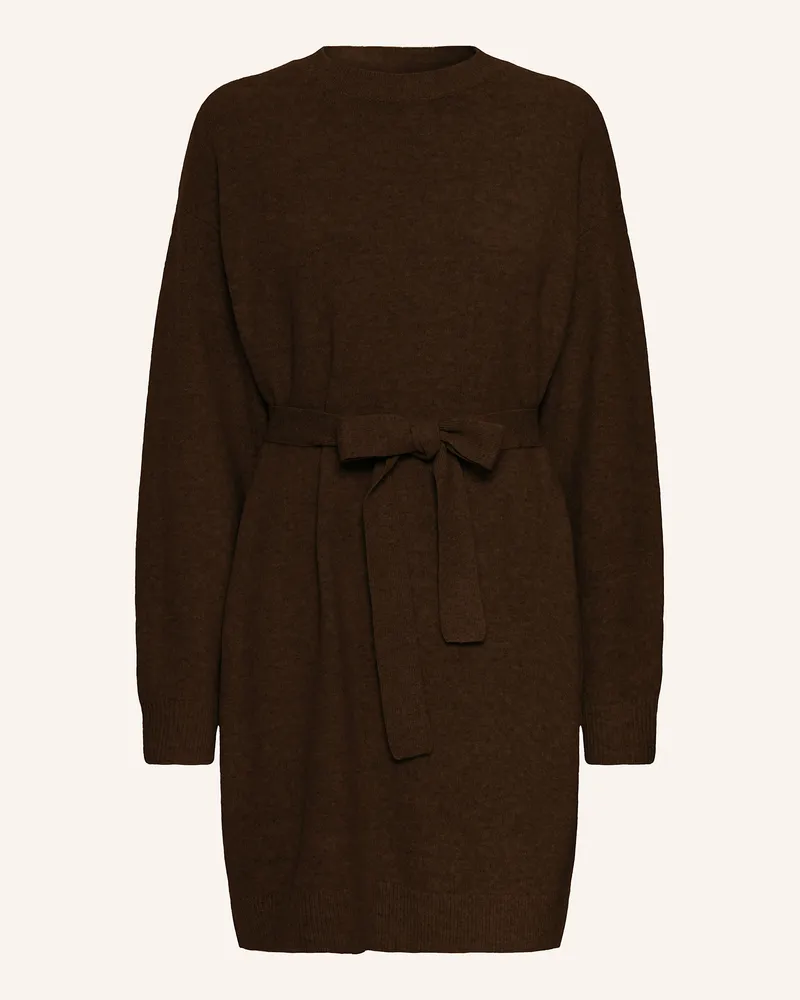 ICHI Strickkleid IHDASILA Braun