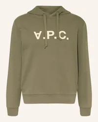 A.P.C. Hoodie Gruen