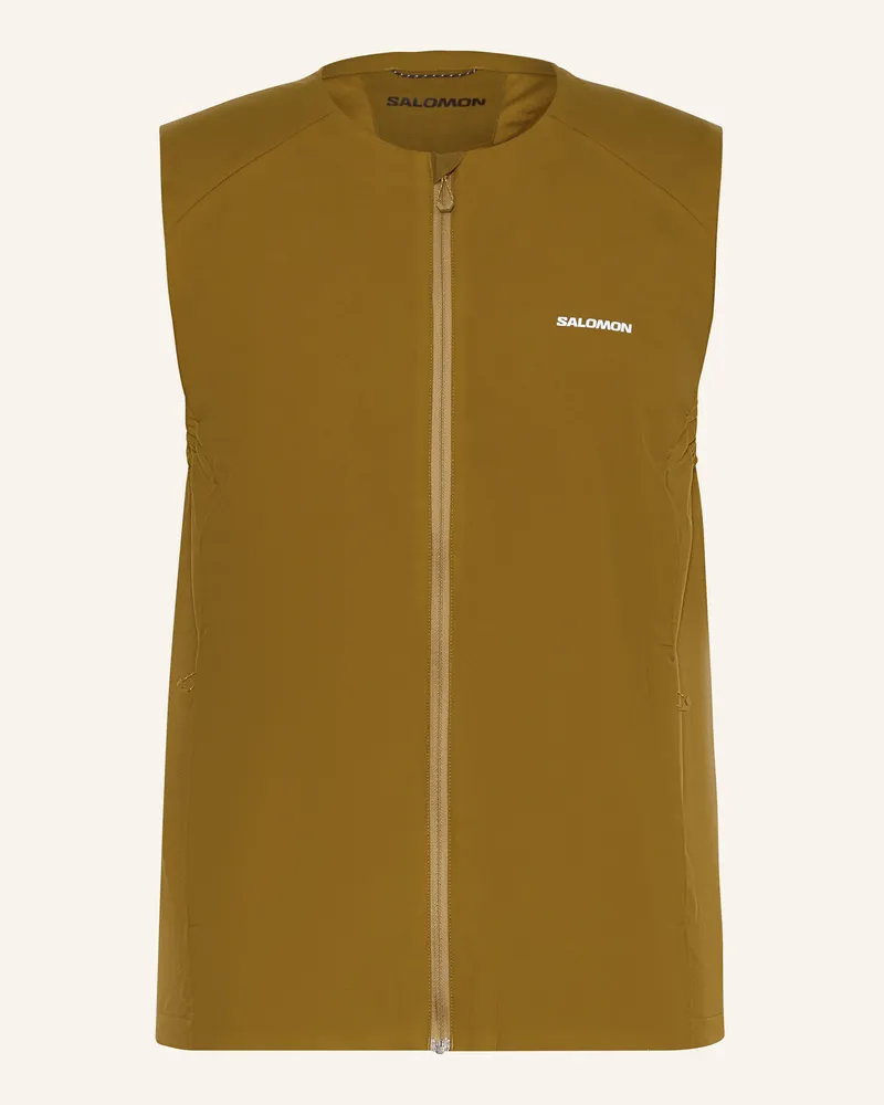 Salomon Hybrid-Laufweste MOUNTAIN FLEX HYBRID Khaki