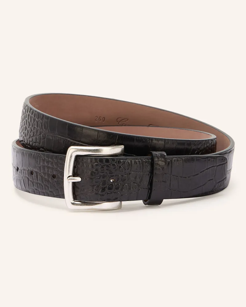 Reptile's House Ledergürtel THELMA Schwarz