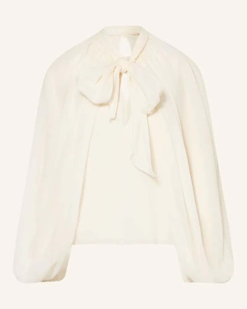 Dorothee Schumacher Blusenshirt Dreamful Volumes Mit Abnehmbarer Schluppe weiss Creme