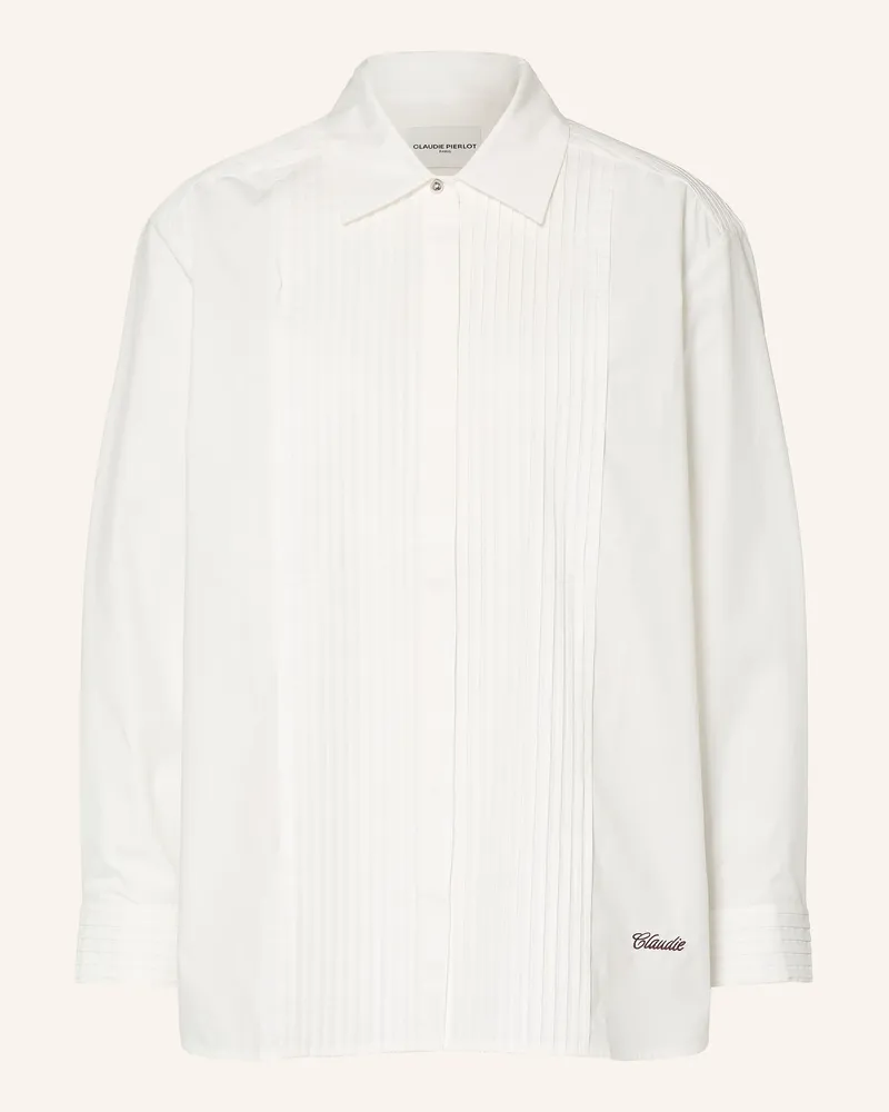 Claudie Pierlot Hemdbluse weiss Weiss