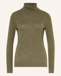 Darling Harbour Rollkragenpullover aus Cashmere Gruen