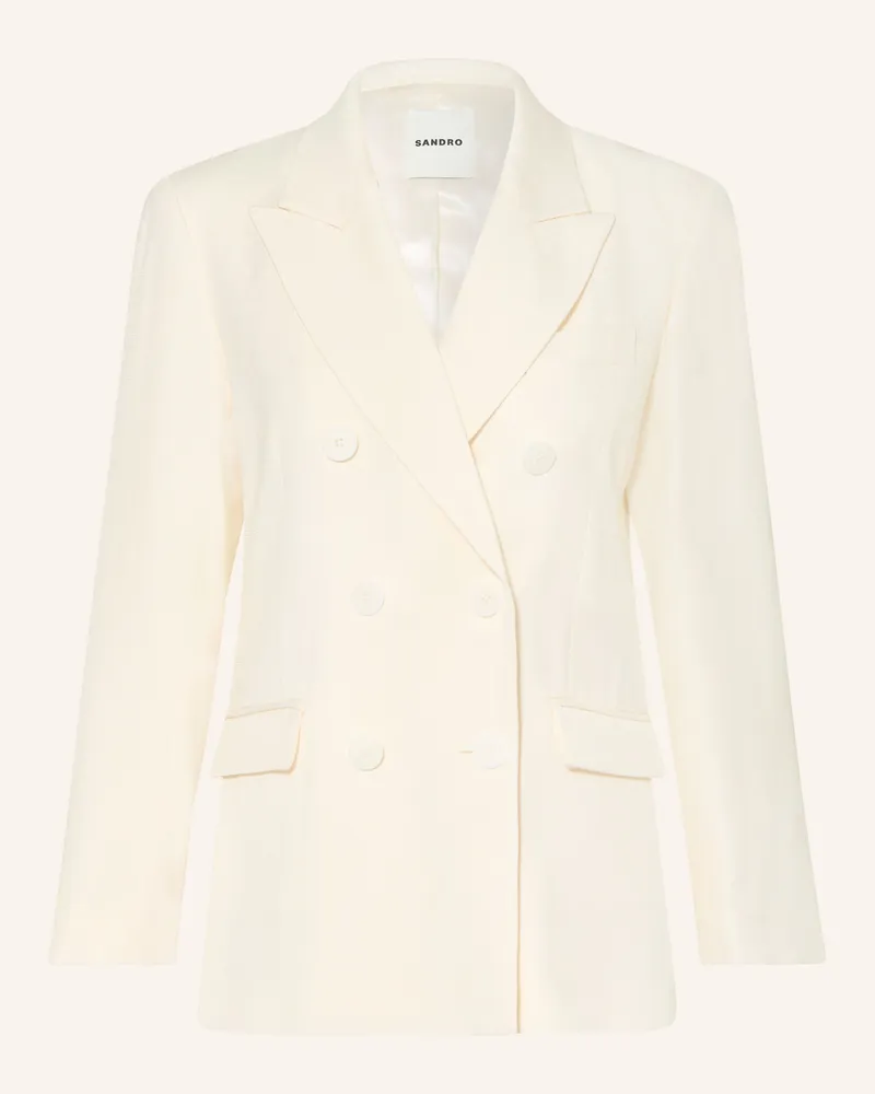 Sandro Blazer weiss Creme