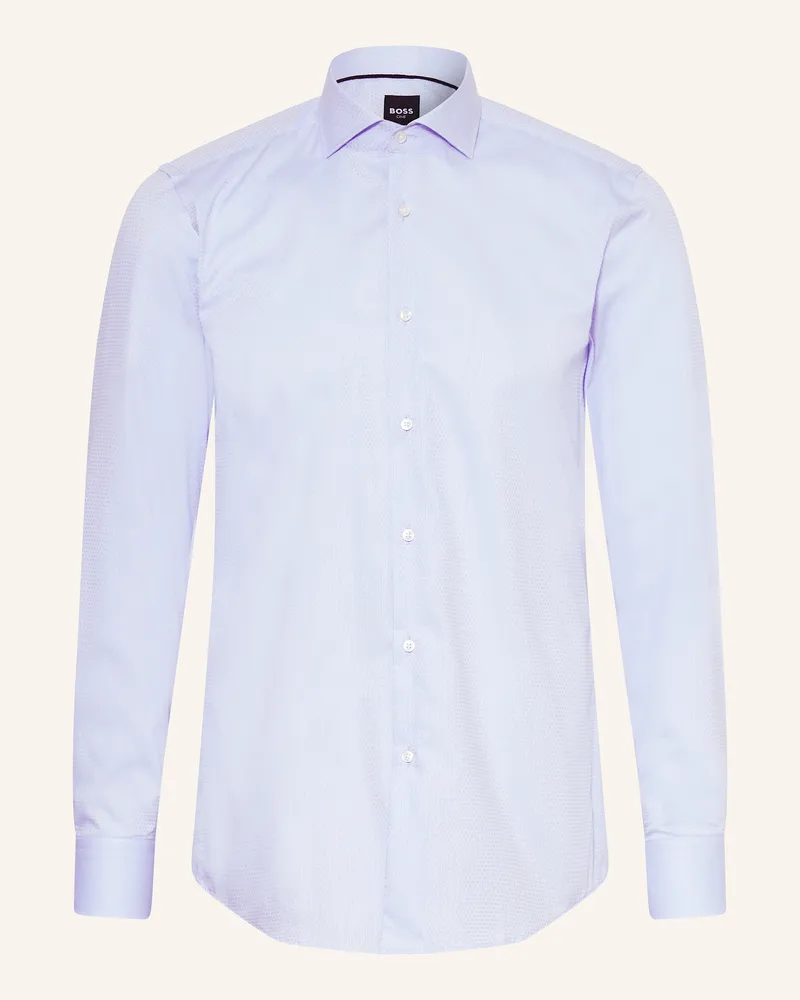 HUGO BOSS Hemd H-Hank Slim Fit blau Hellblau