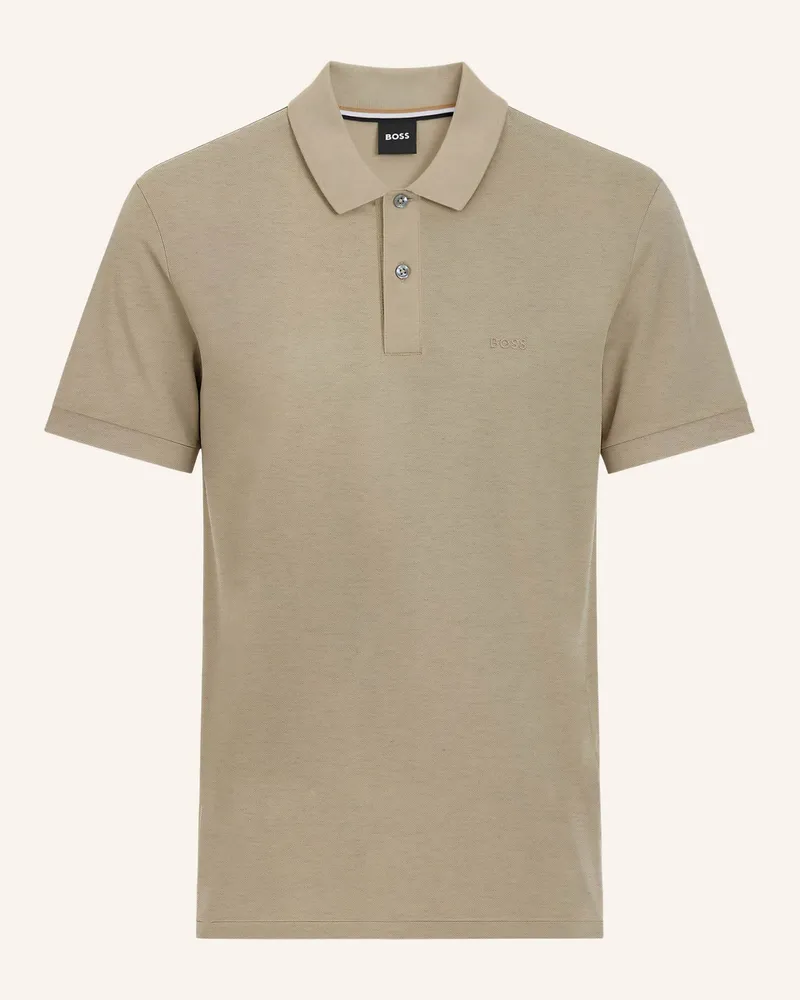 HUGO BOSS Poloshirt PALLAS Regular Fit Khaki