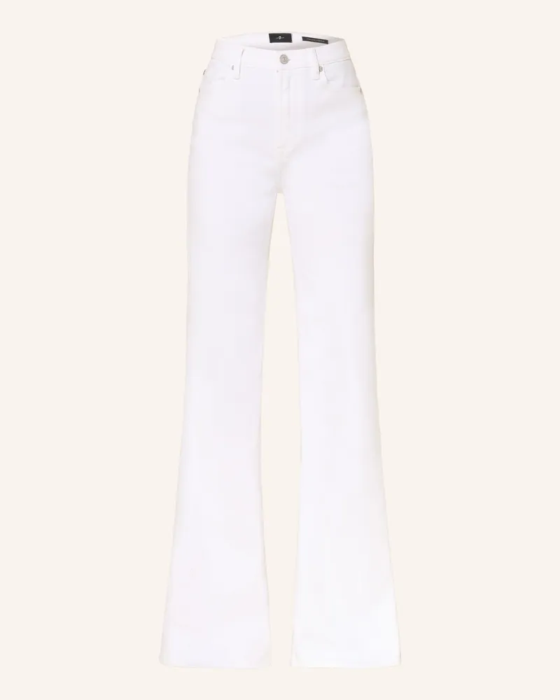 7 for all mankind Bootcut Jeans Soleil weiss Sl8
