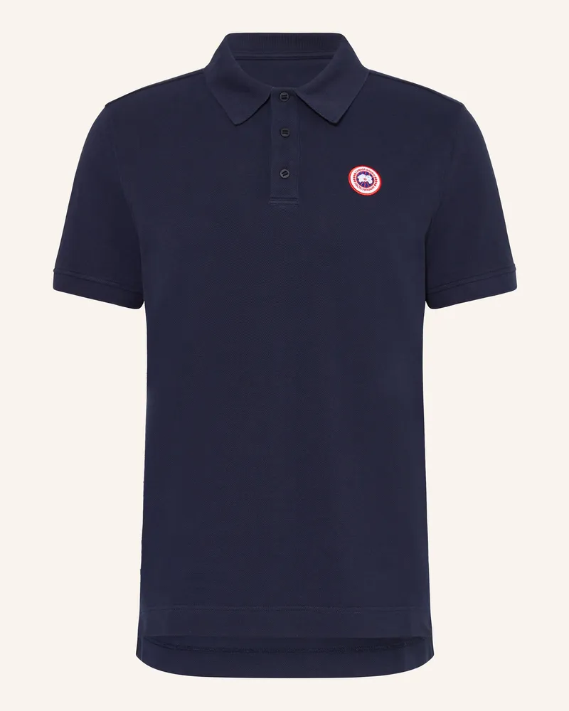 Canada Goose Piqué-Poloshirt Beckley blau Dunkelblau