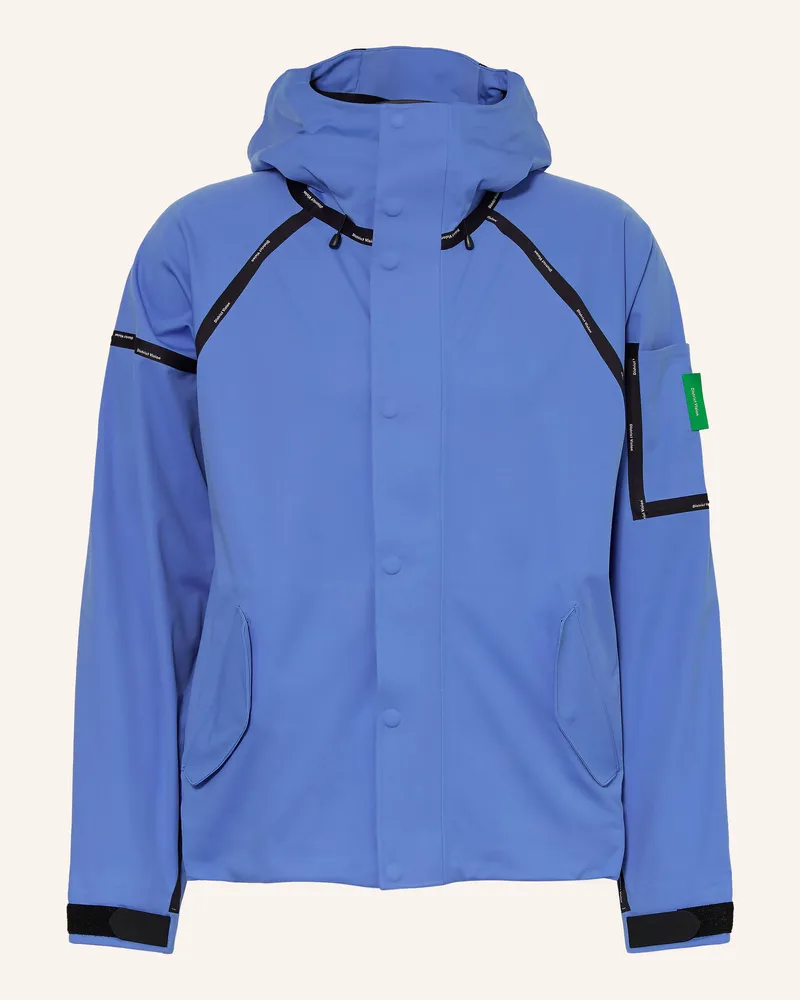District Vision Funktionsjacke Performance Lab Waterproof blau Hellblau