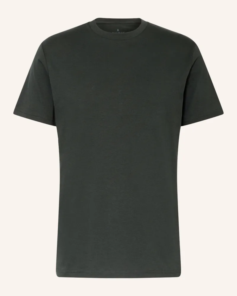 Ragman T-Shirt Regular Fit Dunkelgrün