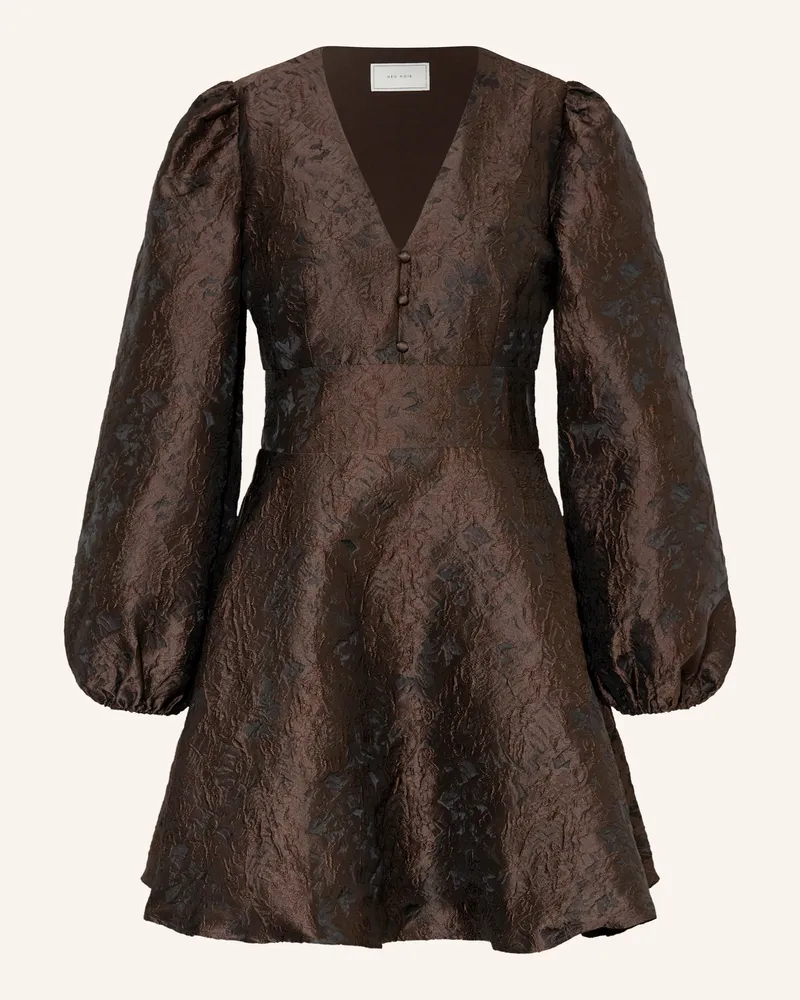Neo Noir Kleid MILLY Dunkelbraun
