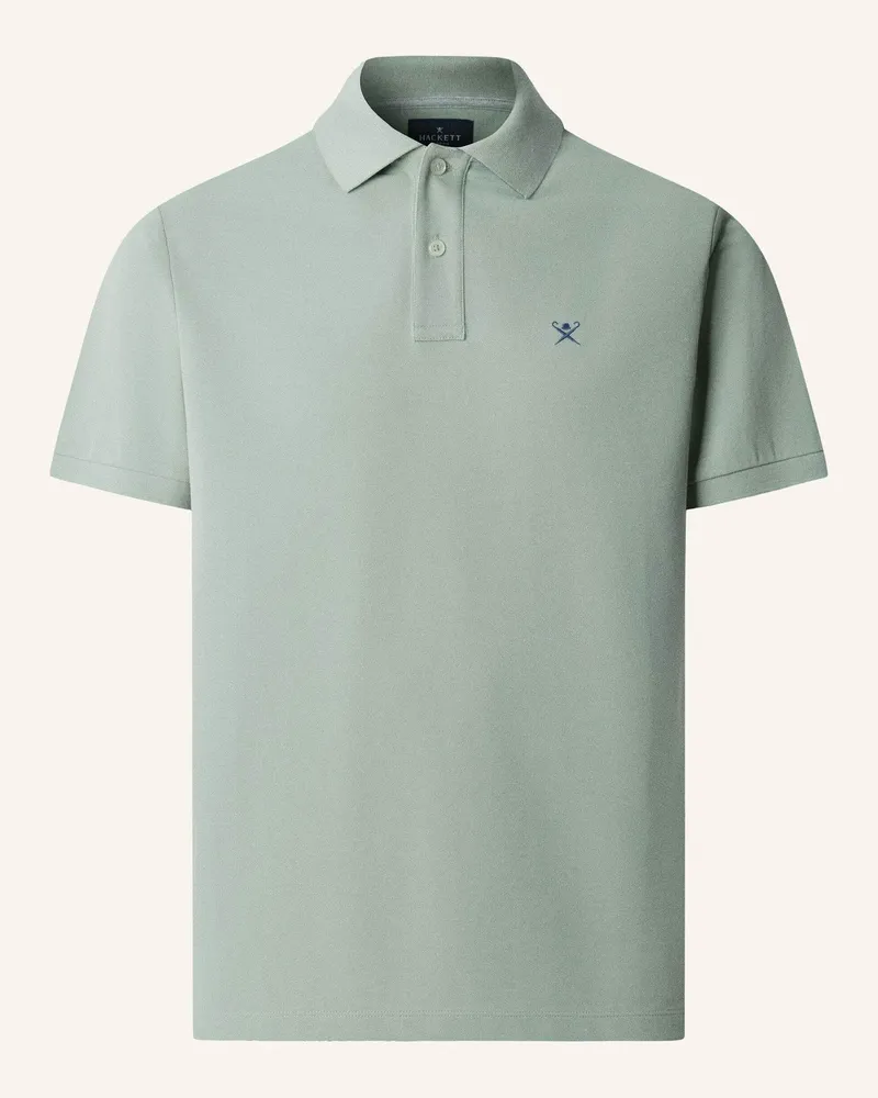 Hackett Poloshirt Slim Fit Logo gruen Grün