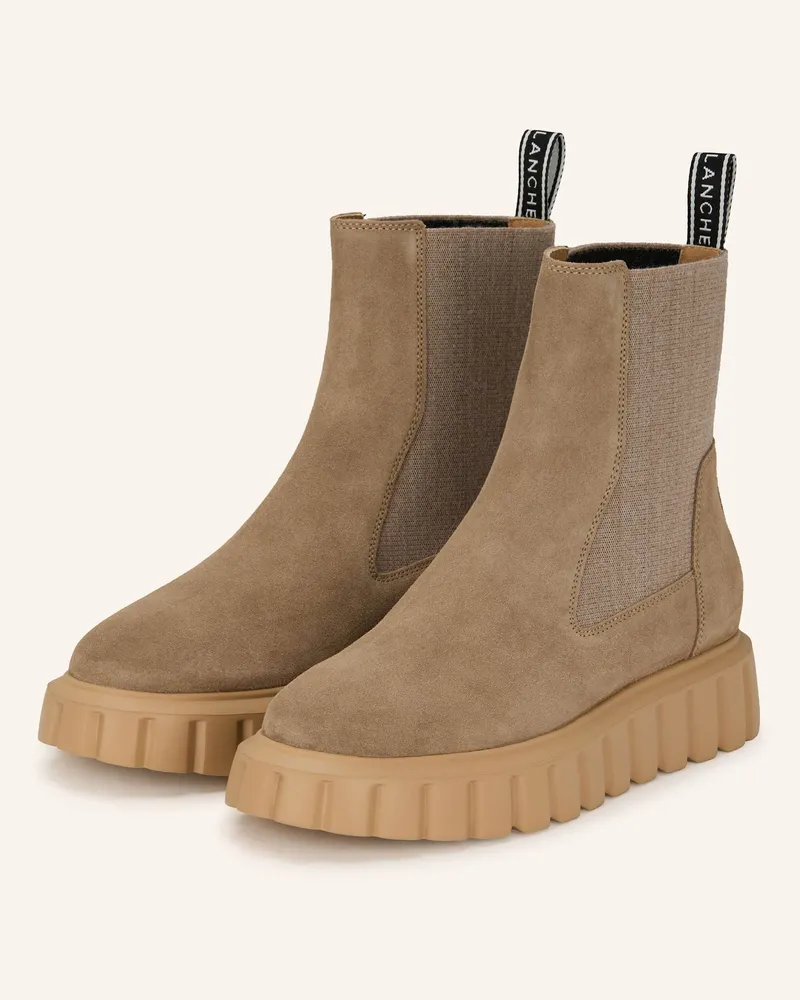 Voile Blanche Chelsea-Boots GRENELLE Hellbraun