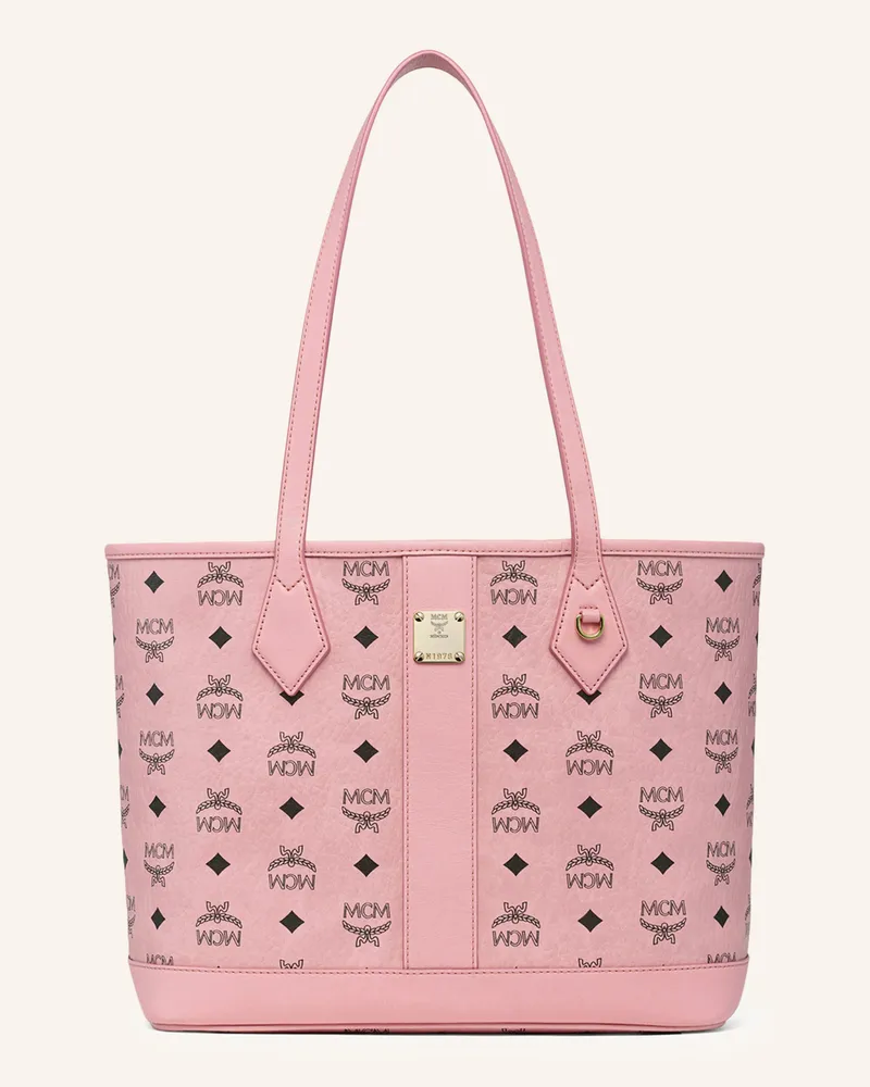 MCM Shopper Liz Small rosa Rosa