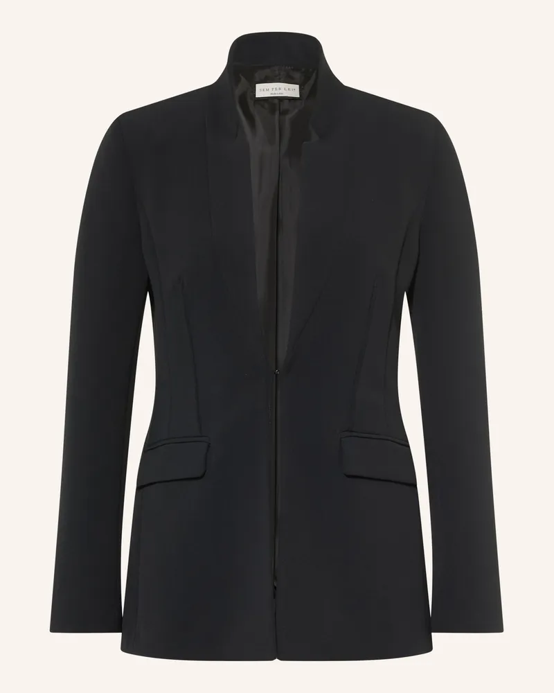 SEM PER LEI Blazer schwarz Schwarz