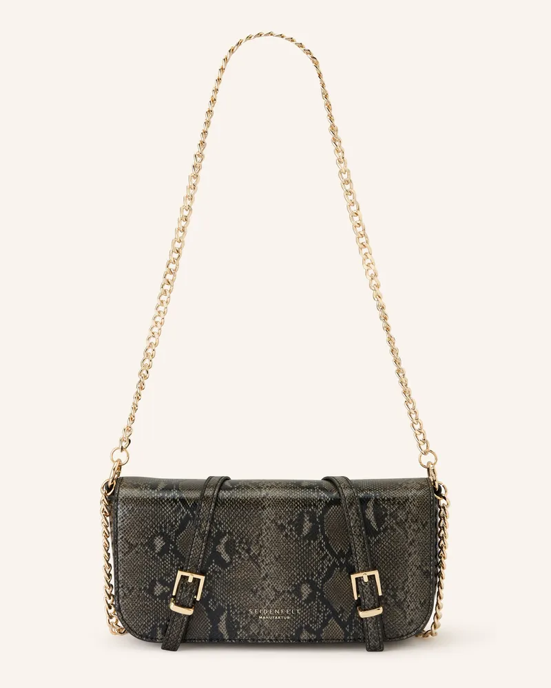 SEIDENFELT Umhängetasche Lilleby gruen Dunkelgrün