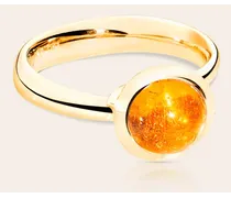 Ring BOUTON SMALL aus 18K Gelbgold mit Mandarin